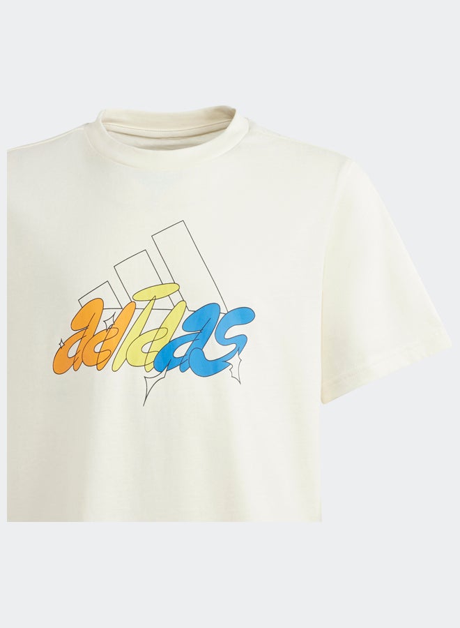 Adidas Table T-Shirt Illustrated Graphic T-Shirt - Image 5