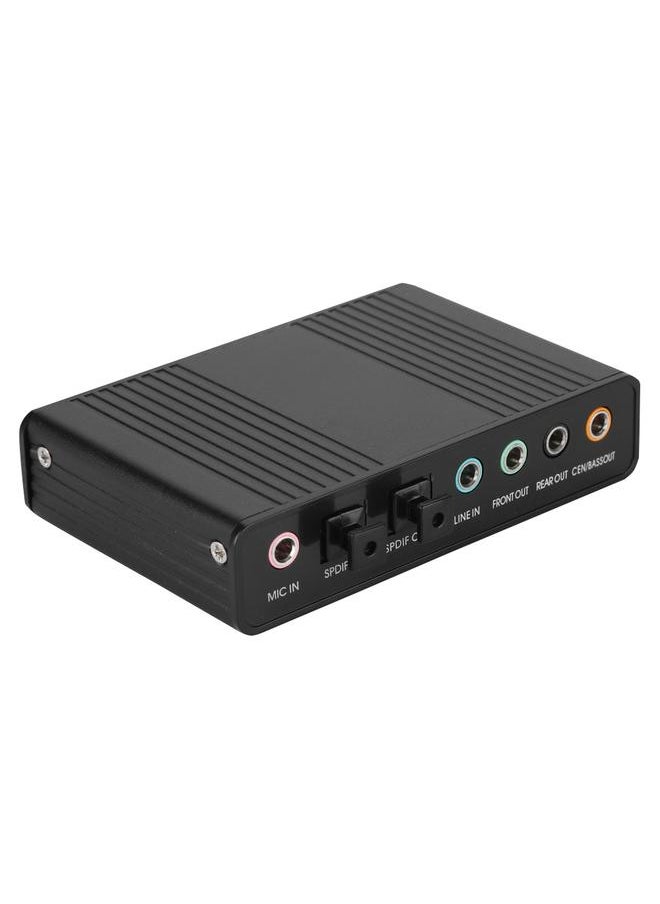 Thoraya DM-HD10 USB 5.1 Channel External Optical Audio Sound Card for Notebook PC Laptop  - Image 3