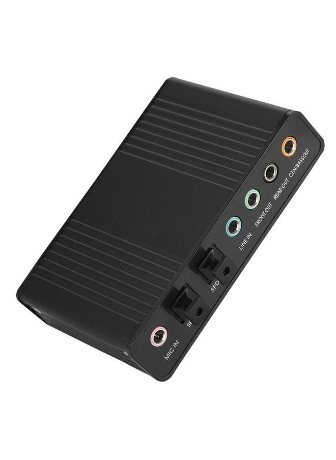 Thoraya DM-HD10 USB 5.1 Channel External Optical Audio Sound Card for Notebook PC Laptop  - Image 5
