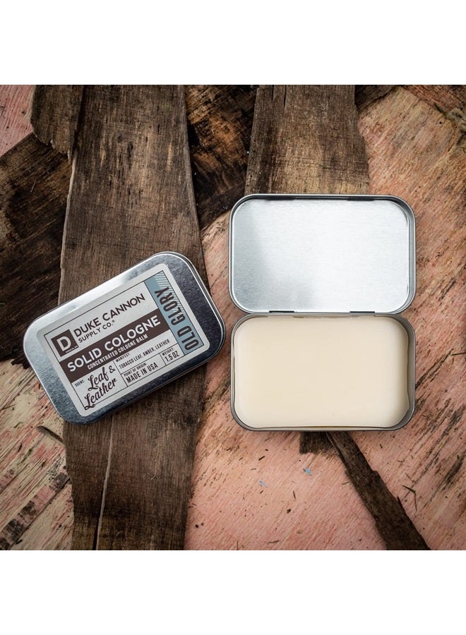 Duke Cannon Supply Co. Men's Solid Cologne, 1.5oz. - Old Glory (Leaf & Leather Scent) - Image 5