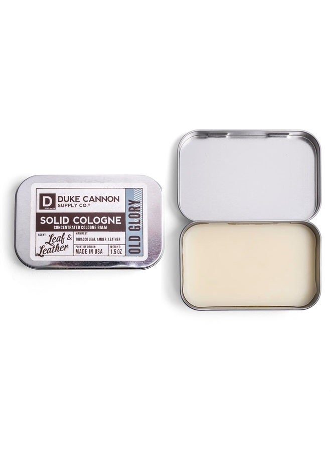 Duke Cannon Supply Co. Men's Solid Cologne, 1.5oz. - Old Glory (Leaf & Leather Scent) - Image 4