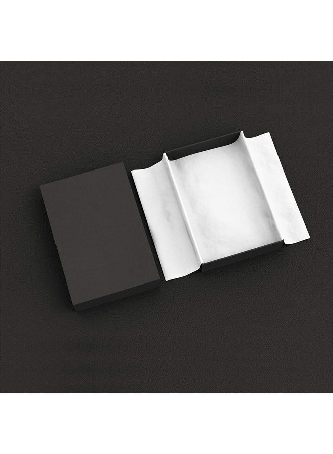 Premium Quality Gift Wrap Paper Basic Solid White Bulk Tissue Paper 15" x 20" - 100 Sheets  - Image 3