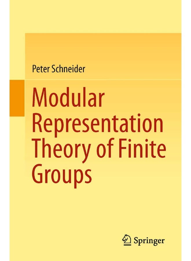 Modular Representation Theory of Finite Groups