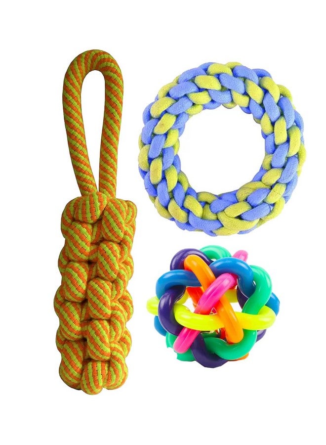 بت مجموعة ألعاب تفاعلية للكلاب من فصيلة البج، والبوميرانيان، والبيجل، والشيه تزو، والهاسا أبسو، والكلاب من السلالات الصغيرة إلى الصغيرة، عبوة مكونة من 3 في 1 - قد يختلف اللون - Image 1