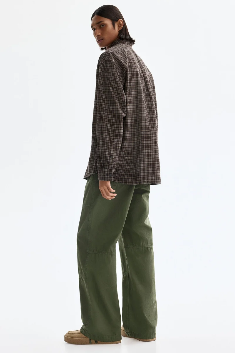 H&M  Relaxed Fit Cotton shirt for Men | Best Price UAE