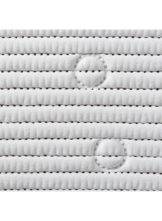 Duck Brand Clorox Cushioned Shower Mat, Non Slip Bathtub Mat with Suction Cups, 21 Inches x 21 Inches, White - Image 4