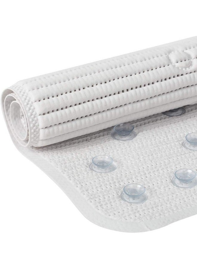 Duck Brand Clorox Cushioned Shower Mat, Non Slip Bathtub Mat with Suction Cups, 21 Inches x 21 Inches, White - Image 5