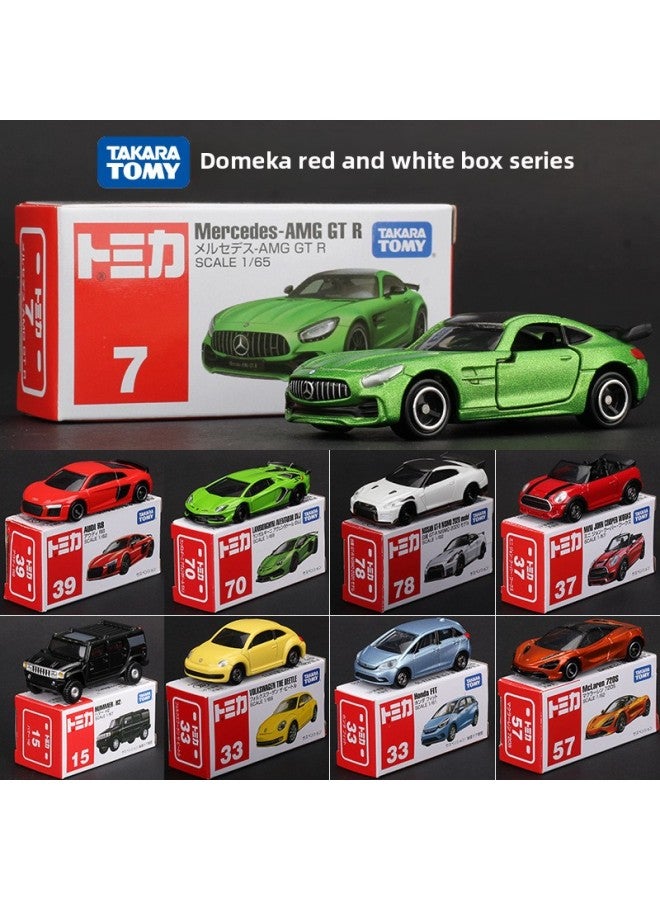 Genuine Multi-card Alloy Car Model Toy Racing Car AE86 GTR Bus Mercedes-Benz Tomy Collection Toy Wholesale-Color:No. 72-Lotus Elise  - Image 4