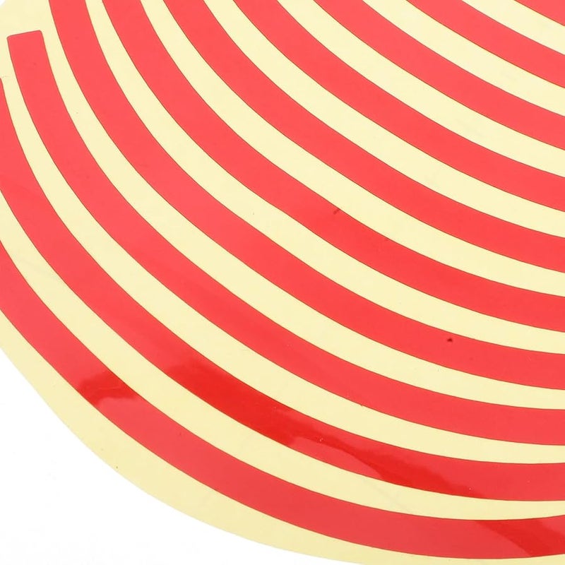 60 قطعة ملصقات أمان عاكسة مقاومة للماء لاصقة صناعية محمية من الأشعة فوق البنفسجية لملصقات مقاييس الضغط - Image 4