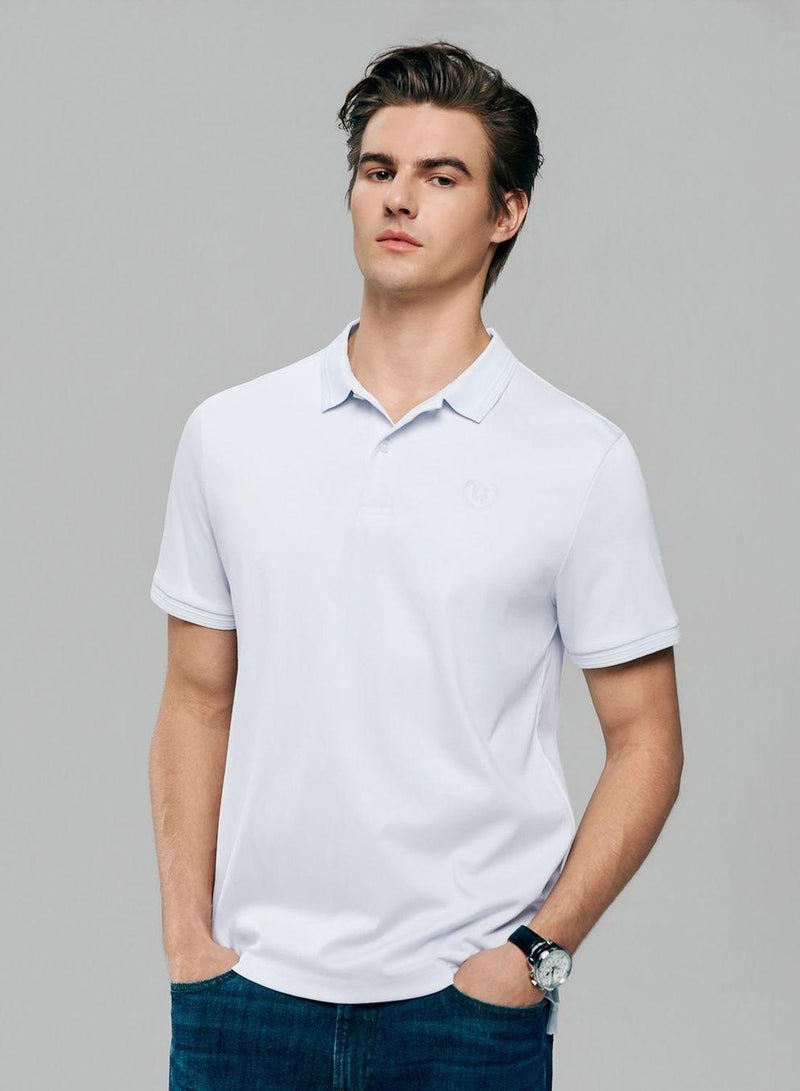 GIORDANO Men Slim Liquid Touch Cotton Polo - Image 1