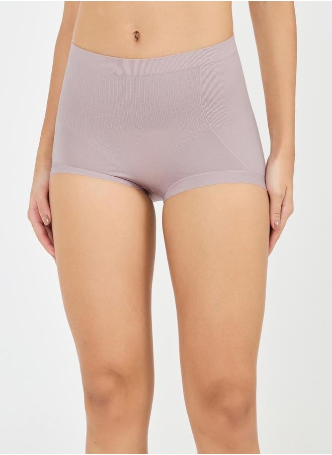 Styli - Pack of 3 - Textured Seamless Scalloped Edge Full Brief - Image 1