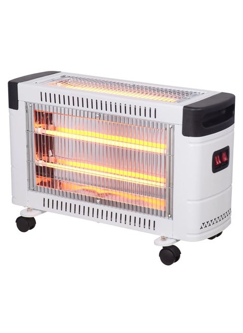 1800 watt multi-use electric heater and space heater with four candles