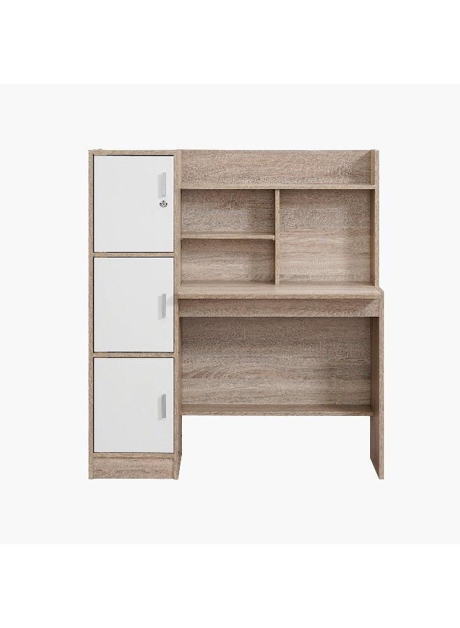 Home Box مكتب دراسة كوبر آيسلت مع خزانة للمكتب المنزلي - Image 2