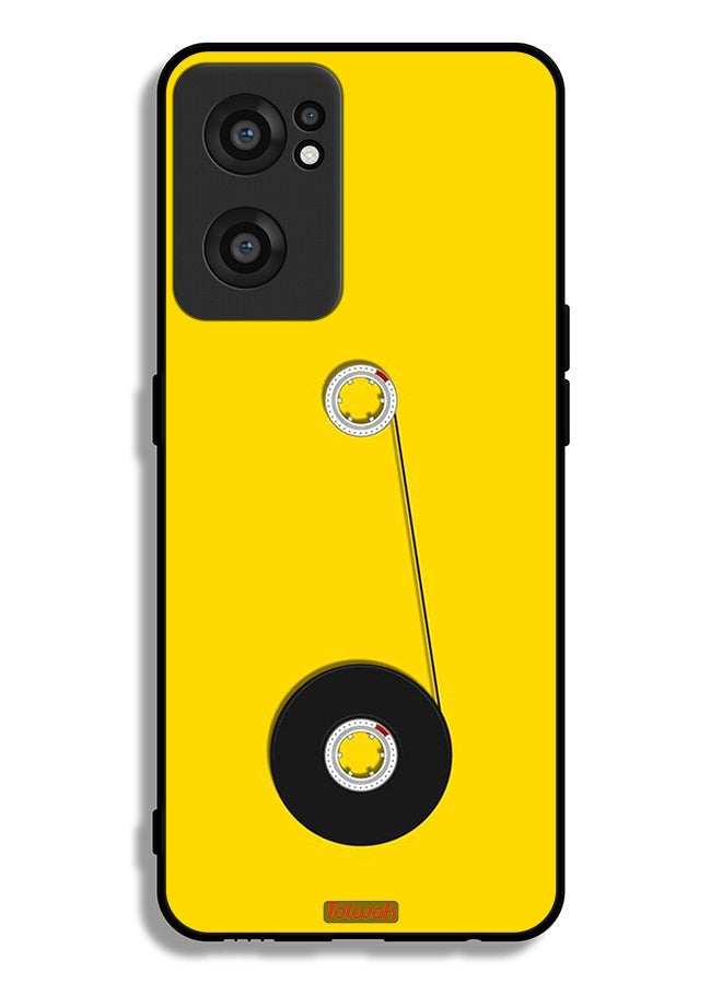 Tolwak OnePlus Nord CE 2 5G Protective Case Cover Cassette Wheel Art - Image 2