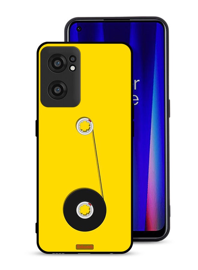 Tolwak OnePlus Nord CE 2 5G Protective Case Cover Cassette Wheel Art - Image 1
