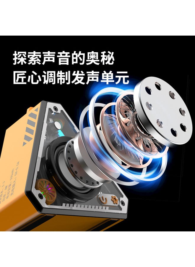 V2 Cool Mecha Portable Wireless Bluetooth Speaker Hifi Surround Sound Outdoor Audio - Image 4