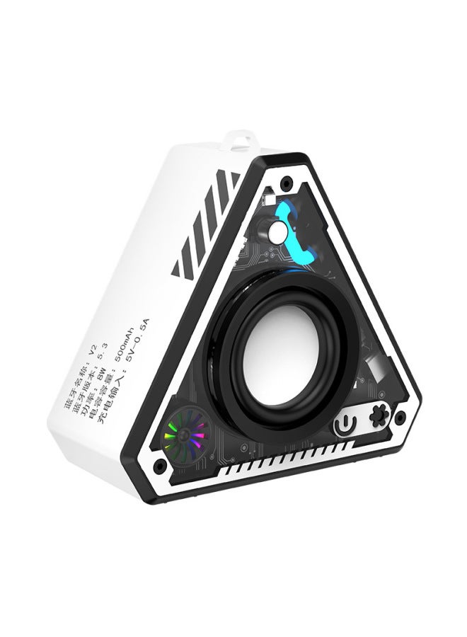 V2 Cool Mecha Portable Wireless Bluetooth Speaker Hifi Surround Sound Outdoor Audio - Image 1