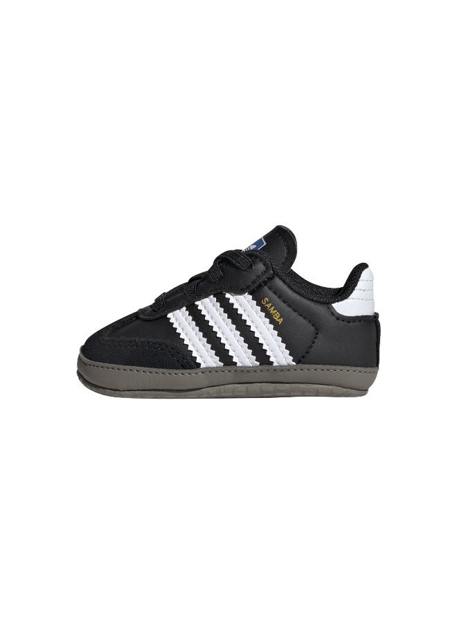 Adidas SAMBA CRIB Black CASUAL Cribs;Trainers FOR BABY BOYS AND GIRLS 5K - Image 4