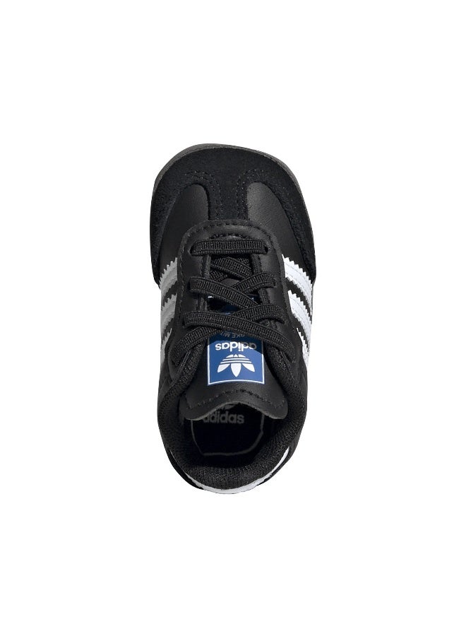 Adidas SAMBA CRIB Black CASUAL Cribs;Trainers FOR BABY BOYS AND GIRLS 5K - Image 3