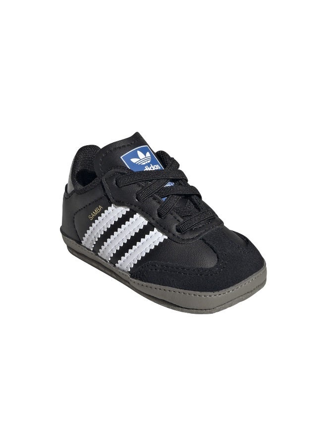 Adidas SAMBA CRIB Black CASUAL Cribs;Trainers FOR BABY BOYS AND GIRLS 5K - Image 5
