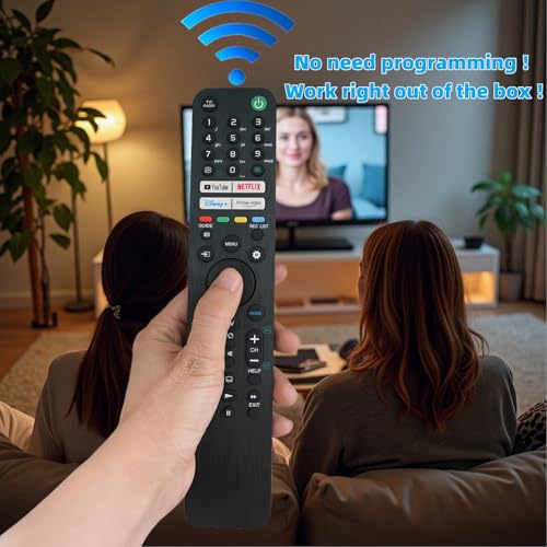 uehba Replacement Remote Control Controller for Sony BRAVIA XR65A80J 65-Inch A80J XR OLED 4K Ultra HD Smart TV - Image 2