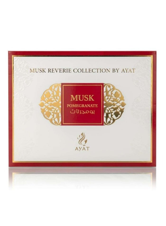 Ayat Perfumes Musk Pomegranate Eau de Parfum Set – Juicy Pomegranate, Rose & White Musk – Unisex Gift Set - Image 1