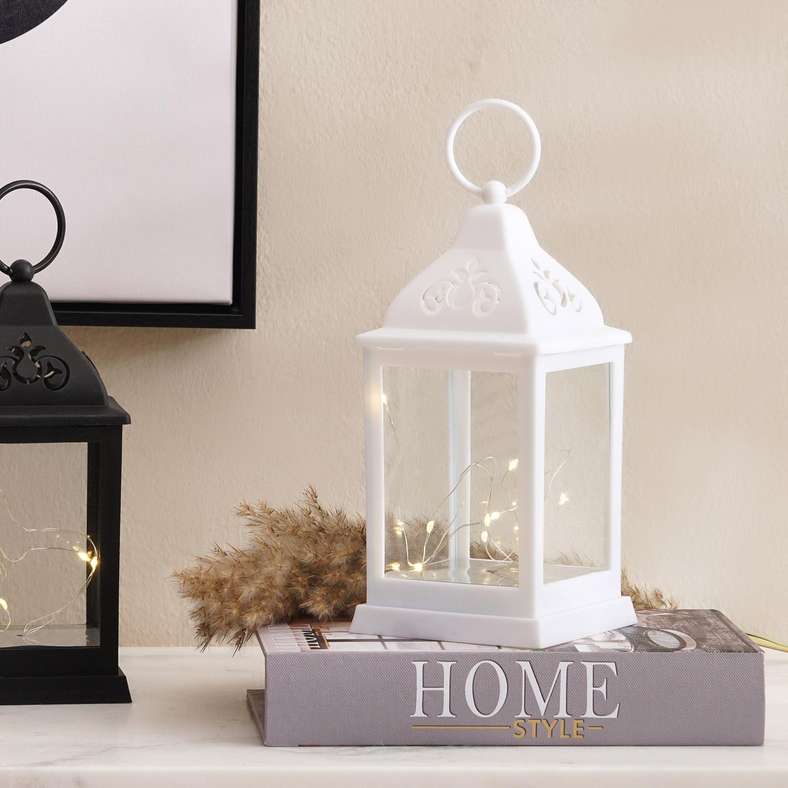 Pan Home فانوس LED - أبيض للمنزل