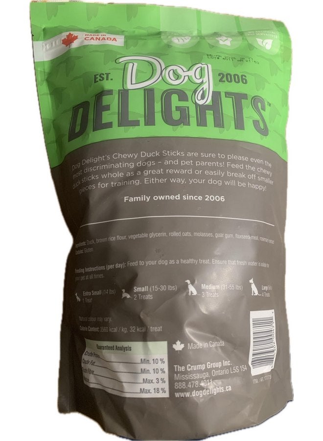 أعواد البط القابلة للمضغ من Generic Dog Delights، 35 أونصة (2.19 رطل) - Image 2