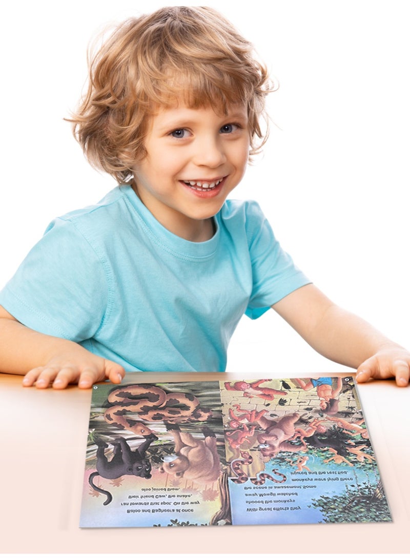 A collection of 8 storybooks in English that children love most 8 classic storybooks for children Bedtime storybooks for children Educational games that improve children's cognitive abilities Office, school, students, office supplies, boys, girls, school supplies - Image 2