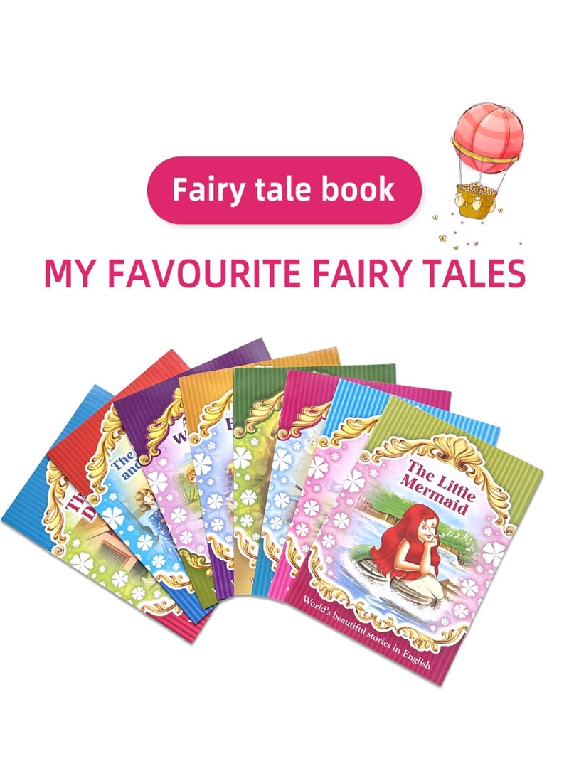 A collection of 8 storybooks in English that children love most 8 classic storybooks for children Bedtime storybooks for children Educational games that improve children's cognitive abilities Office, school, students, office supplies, boys, girls, school supplies - Image 1