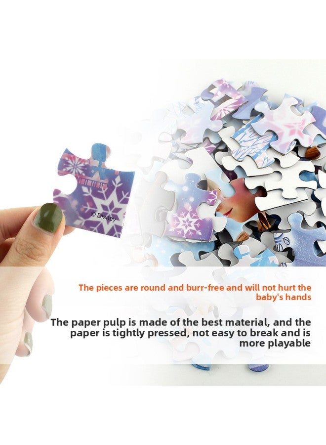 Disney Frozen 2 Series Puzzle Children's Flat Figure Puzzle Princess Aisha 5-7-10 Years Old Educational Toys-Color:11DF2004054 Frozen II Puzzle 200 Piece - Image 5