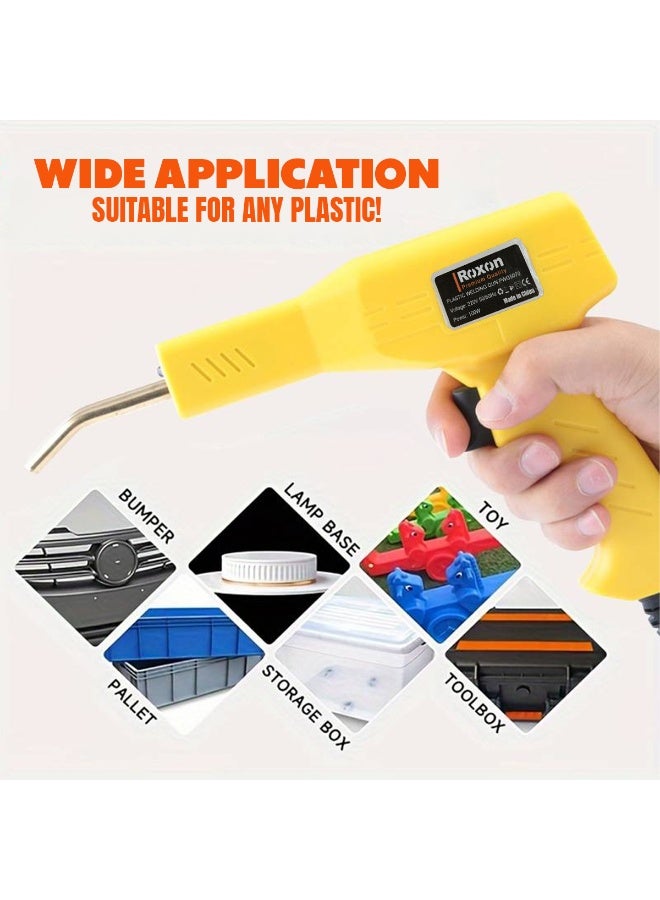 Roxon Plastic Welding Gun Kit 100W Hot Stapler Repair Tool for Bumper Plastic Crack Repair Set - Image 3