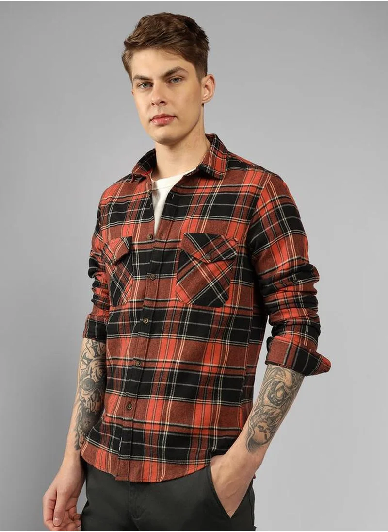 دينيس لينغو Rust Shirt For Men For Men Perfect For Casual Occasion