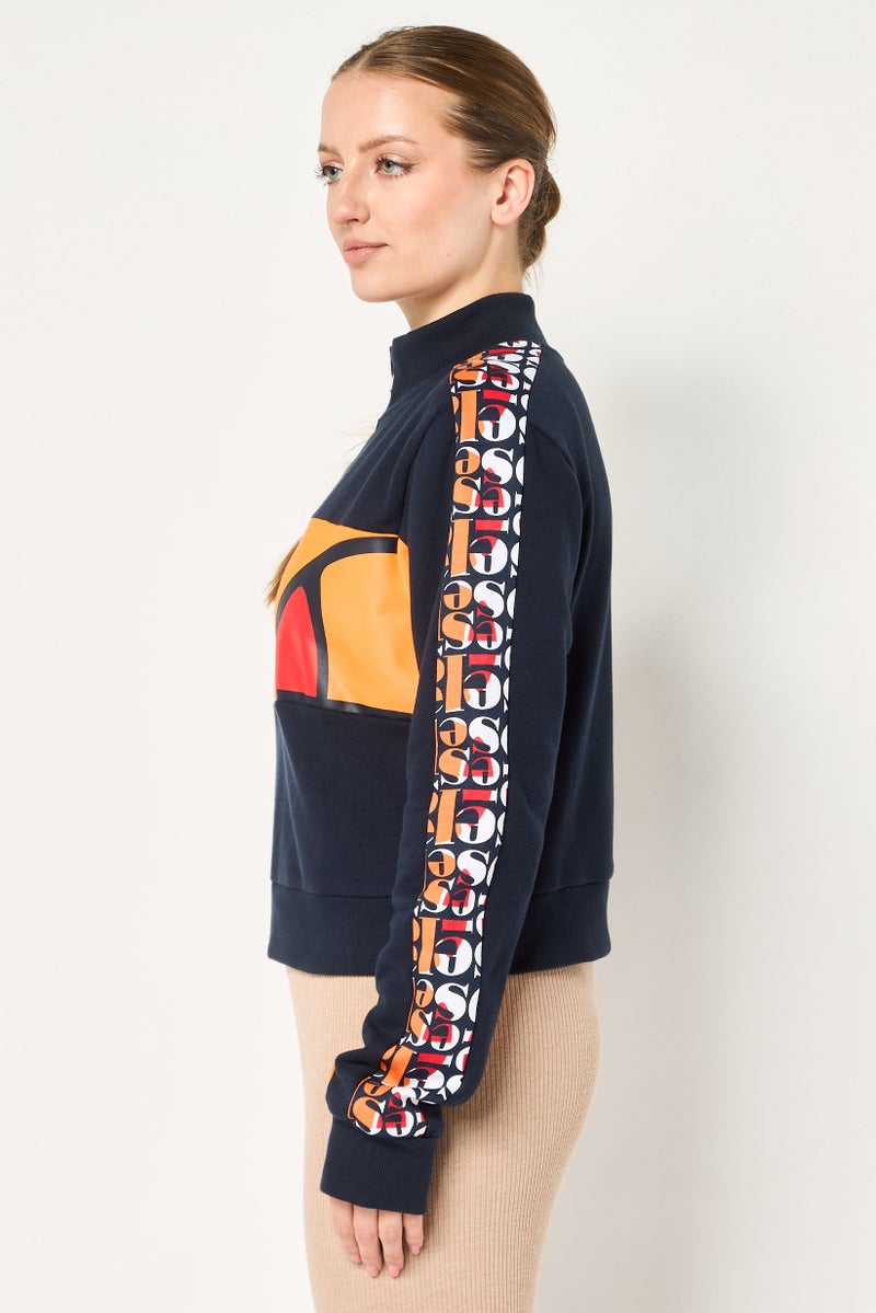 Ellesse Women Sportswear Fit Long Sleeve Outdoor Sweatshirt, Multicolor - Image 2