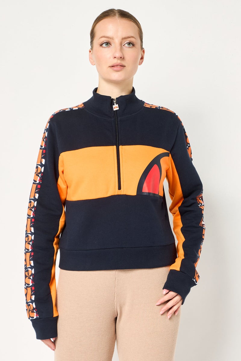Ellesse Women Sportswear Fit Long Sleeve Outdoor Sweatshirt, Multicolor - Image 1