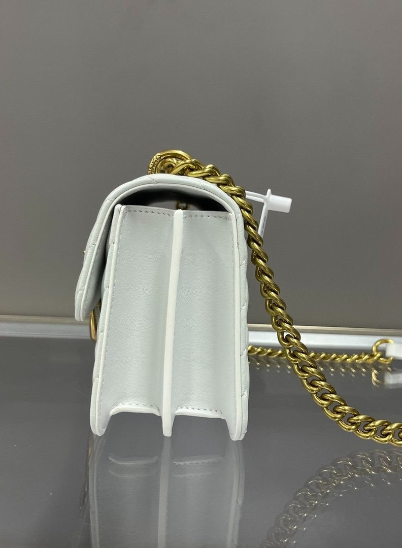 PINKO Pinko Chain Solid Color Crossbody Shoulder Bag 21*13*6cm  - Image 4