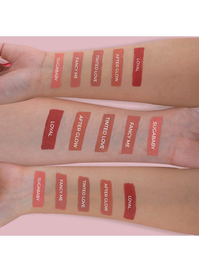 اللعب الصباغ - أحمر شفاه غير لامع Performer Matte Lipstick- Sugababy (بني فاتح) | يدوم طويلاً ولا يتلطخ | تركيبة غنية بالصبغة | نباتي وخالٍ من القسوة على الحيوانات - 2.90 جم - Image 2