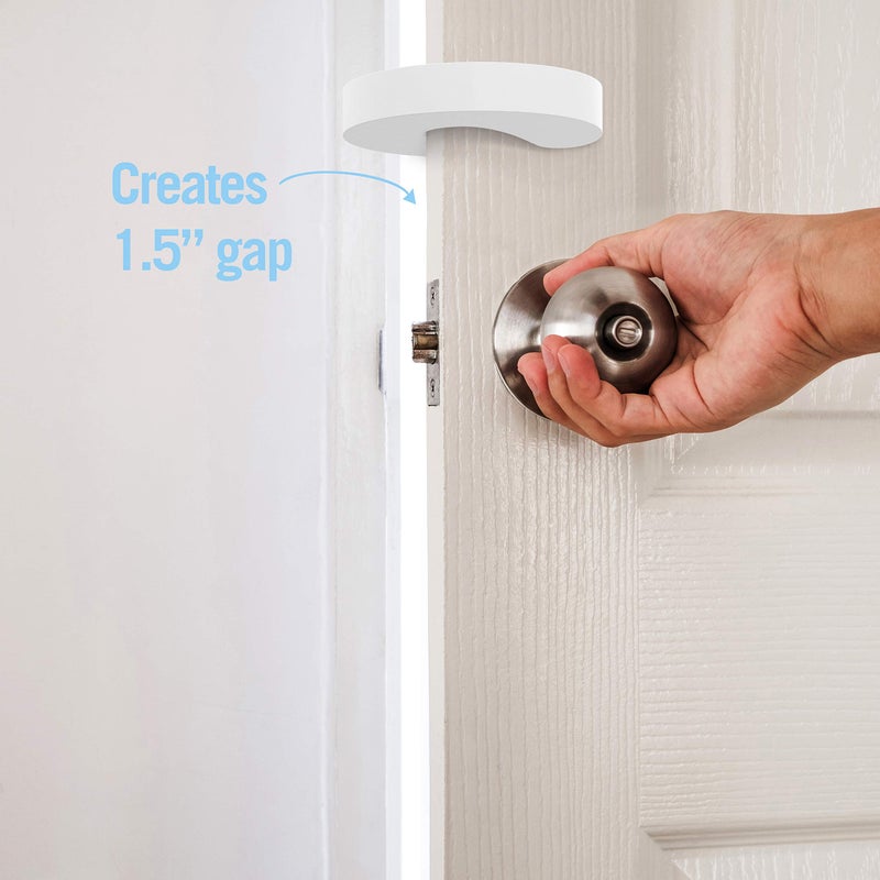 ARCLEER Door Pinch Guard Baby Door Stopper 6Pk Soft Foam Door Stopper. Prevents Finger Pinch Injuries Child/Pet from Getting Locked in Room - Image 3