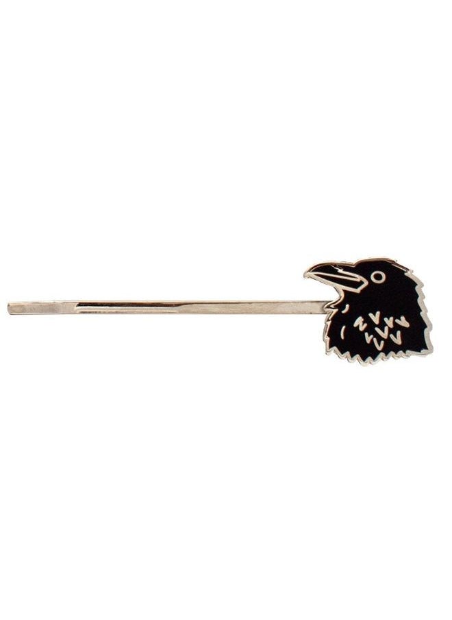 The Unemployed Philosophers Guild - Edgar Allan Poe 3 Hair Pins Set - Skull, Raven, and Nevermore - Image 1