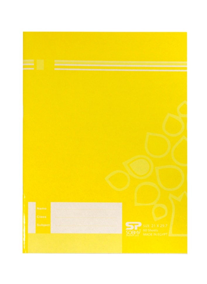 Generic - Bundle-10 Sketch Pin-A4-(Private Schools)-2 Lines and 1 Line-(60 Sheets)-(Red/Yellow/Green/Blue/Orange) - Image 1