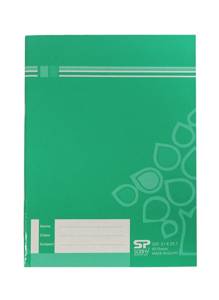 Generic - Bundle-10 Sketch Pin-A4-(Private Schools)-2 Lines and 1 Line-(60 Sheets)-(Red/Yellow/Green/Blue/Orange) - Image 1