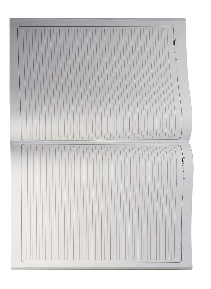 Generic - Bundle-10 Sketch Pin-A4-(Private Schools)-2 Lines and 1 Line-(60 Sheets)-(Red/Yellow/Green/Blue/Orange) - Image 1