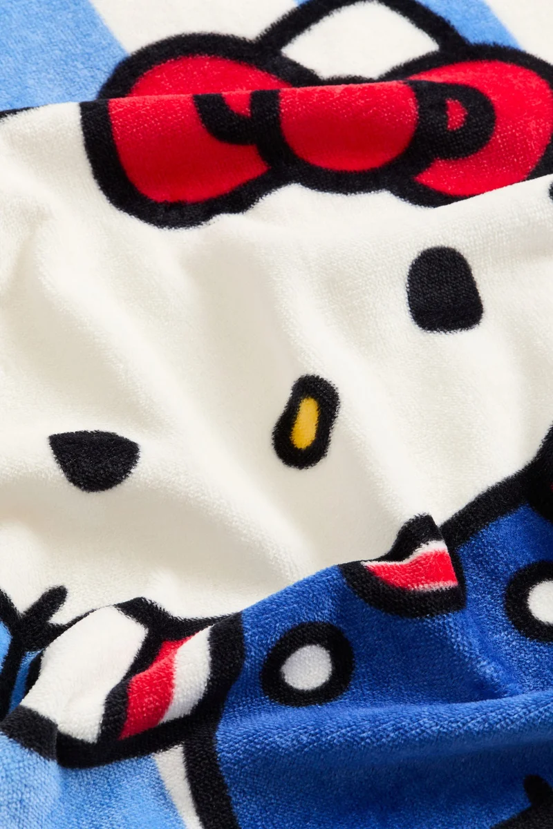 H&M Print-motif terry bath towel