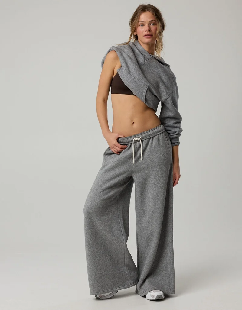 Aerie  OFFLINE By Aerie Cloud Fleece Baggy Trouser for Women | Best Price UAE