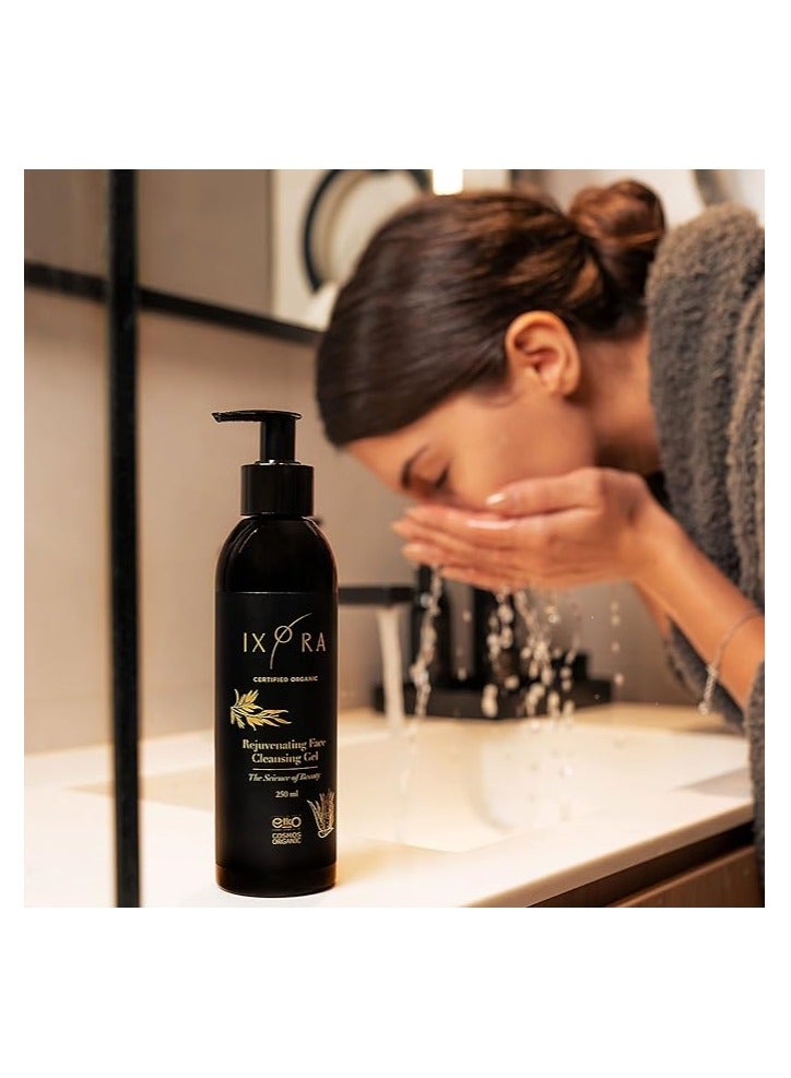 IXORA Rejuvenating Face Cleansing Gel - Enriched with aloevera - Purify & clean your face - 250ml - Image 2