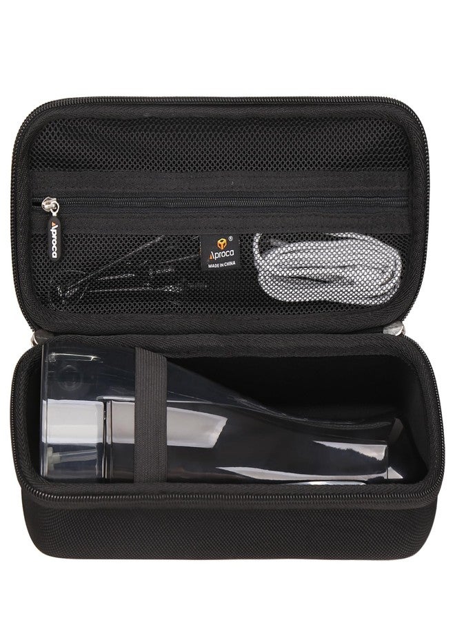 Aproca Black Hard Storage Protective Case, for COSLUS Water Dental Flosser Portable Cordless Oral Irrigator F5020E and Accessories - Image 1