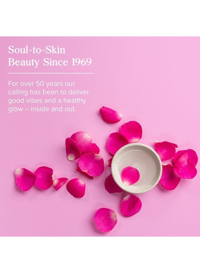 Heritage Store ماء الورد والجلسرين، رذاذ مرطب للبشرة والشعر، بدون أصباغ أو كحول، نباتي (8 أونصة) - Image 5