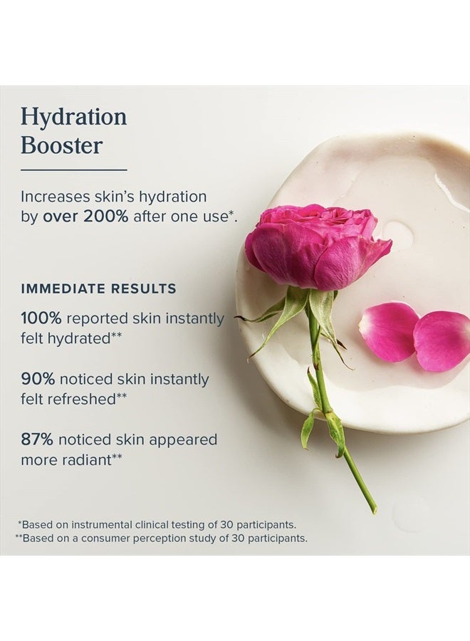 Heritage Store ماء الورد والجلسرين، رذاذ مرطب للبشرة والشعر، بدون أصباغ أو كحول، نباتي (8 أونصة) - Image 3