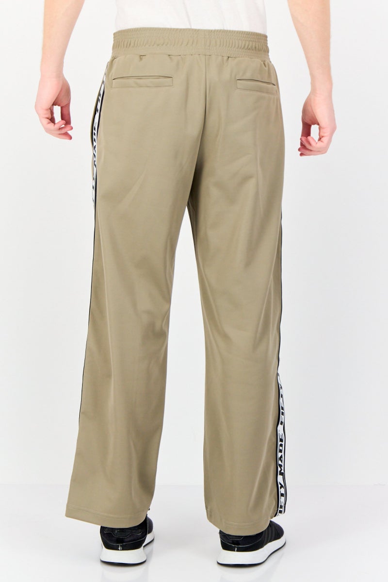 Fifty Made Men Regular Fit Training Track Pants, Khaki  - Image 3