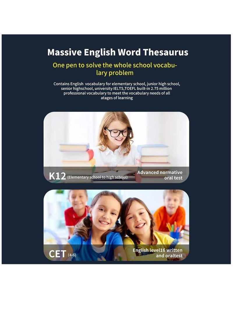 116 Languages Translation Scan Reading Pen